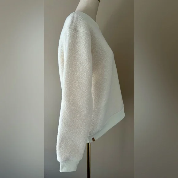 NWOT Tentree Sherpa 100 % Recycled Polyester Sweater - Picture 4 of 11